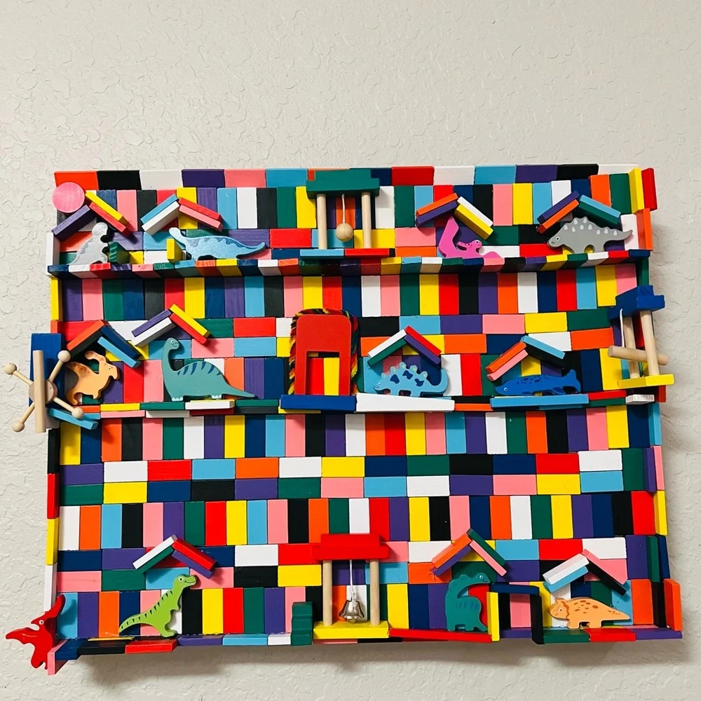 Colorful Dinosaur Wall Decor
